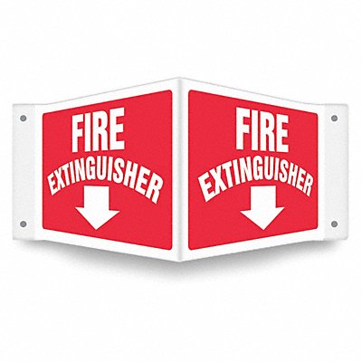 CONDOR 480Z39 Safety Sign 8 in x 18 in PETG