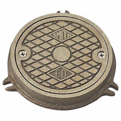 JAY R. SMITH MFG. CO 481004 Cleanouts Floor Access Cover 4-1/2 in.