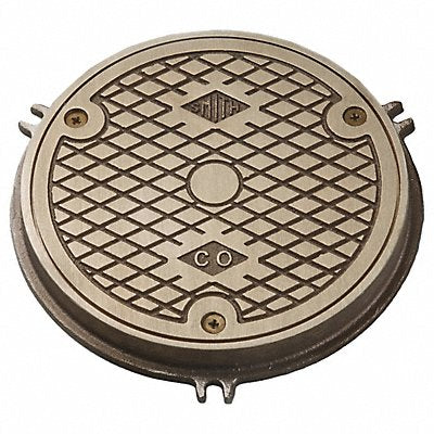 JAY R. SMITH MFG. CO 481006PB Floor Cleanout 3/4 in H Pipe Dia 6 in