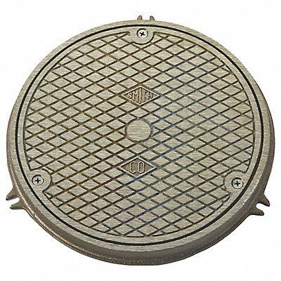 JAY R. SMITH MFG. CO 481008 Cleanouts Floor Access Cover 8-1/2 in.