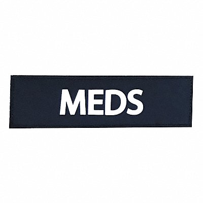 MERET PRODUCTS M5101HPM ID Panel Hook & Loop Closure 2 H Wht