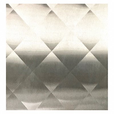 GRAINGER 3Diamond304424Gx48x48 Silver SS Sheet Square 48 in Overall W