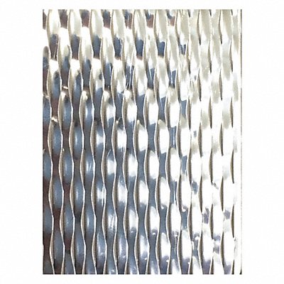 GRAINGER 5SM304416Gx48x48 Silver SS Sheet Square 48 in Overall W