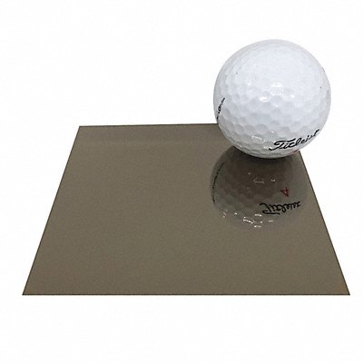 GRAINGER T22QuartzBronzeMirror20Gx48x48 Colored SS Sheet Square 48 in Overall W