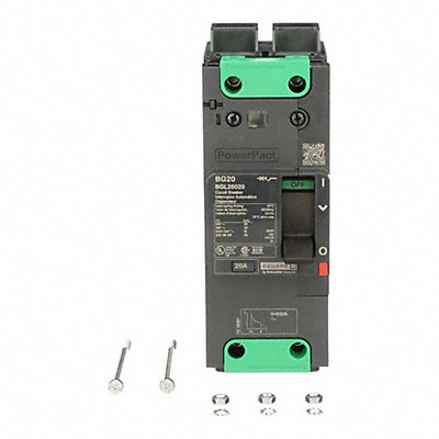 SQUARE D BGL26020 Circuit Breaker 20A 2P 525VAC BGL
