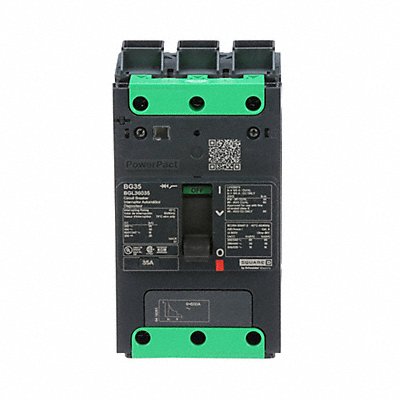 SQUARE D BGL36035 Circuit Breaker 35A 3P 525VAC BGL