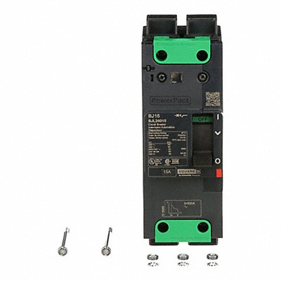SQUARE D BJL26015 Circuit Breaker 15A 2P 690VAC BJL