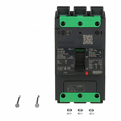 SQUARE D BJL36125 Circuit Breaker 125A 3P 690VAC BJL