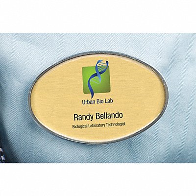 MIGHTY BADGE 906823 Badge Inkjet Blank Legend PK10