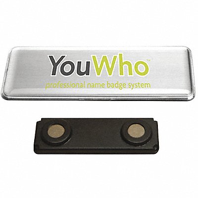 MIGHTY BADGE 901585 Badge Inkjet Blank Legend PK2