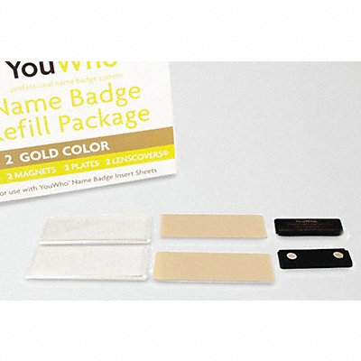 MIGHTY BADGE 902929 Badge Refill Blank Legend PK2