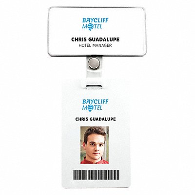 MIGHTY BADGE 906606 Badge Hookup Blank Legend PK10
