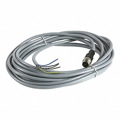 TELEMECANIQUE SENSORS XZCPV1564L5 Cordset 16.4 ft Grey 250VAC/300VDC