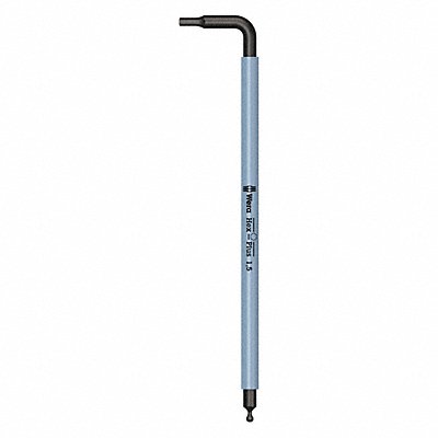WERA 5022600001 Ball End Hex Key Metric 1.5mm Tip Size