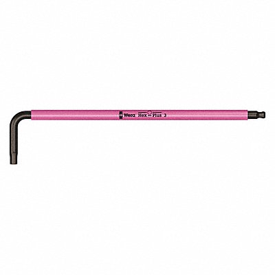 WERA 5022606001 Ball End Hex Key Metric 3mm Tip Size