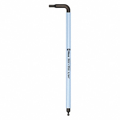 WERA 5022630001 Ball End Hex Key SAE 5/64 Tip Size