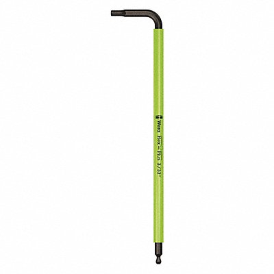 WERA 5022631051 Ball End Hex Key SAE 3/32 Tip Size
