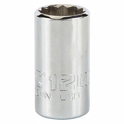 PROTO J4712MN Socket Steel Chrome 12 mm