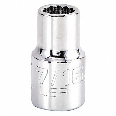 PROTO J5414N Socket Steel Chrome 7/16 in