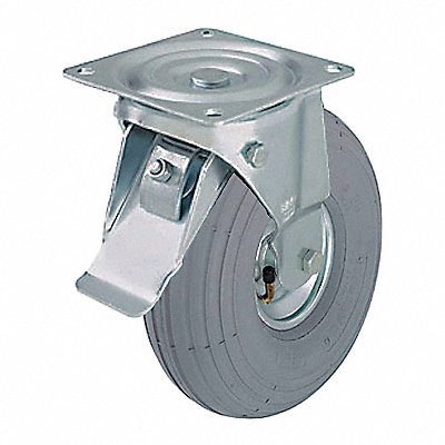 GRAINGER LP220RSTSG Plate Cstr w/ Pneumatic Whls Swvl 220lb