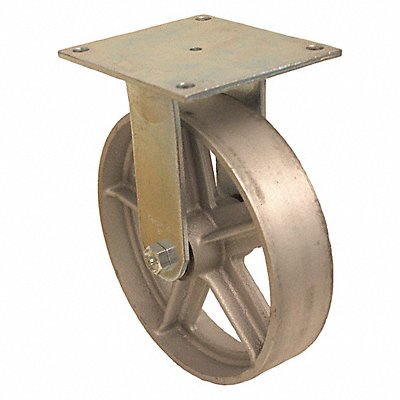 GRAINGER P21RC080R15 Standard Plate Castor Rigid 1250 lb.