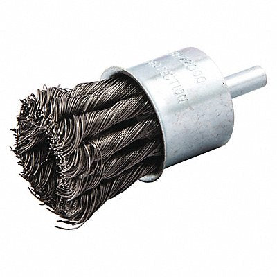 GRAINGER 66252839058 End Brush Twisted 1-1/8 Dia 22000 rpm