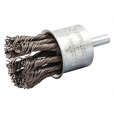 GRAINGER 66252839027 End Brush Twisted 1-1/8 Dia 22000 rpm