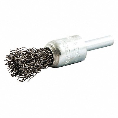 GRAINGER 66252839041 End Brush Crimped 1/2 Dia 25000 rpm
