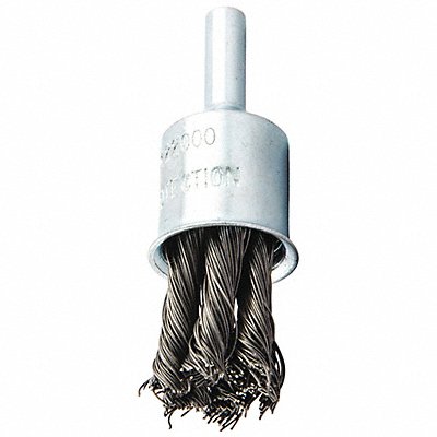 GRAINGER 66252839057 End Brush Twisted 3/4 Dia 22000 rpm