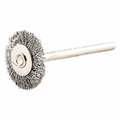 GRAINGER 66252839085 Wire Wheel Brush Crimped Brass