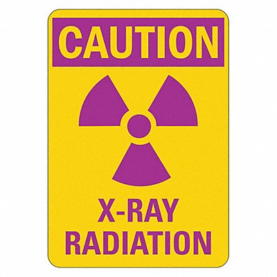 LYLE LCU10012NP7x10 Radiation Sign 10 inx7 in Plastic