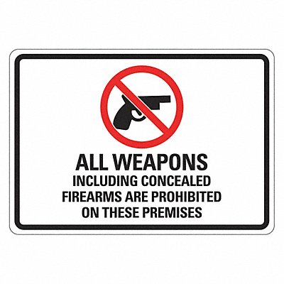 LYLE LCU10105EDPK27x5 Security Sign 5x7in Non-PVC Polymer PK2