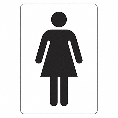LYLE LCU10169ED7x10 Office/Facility Sign 10x7in Non-PVC Poly