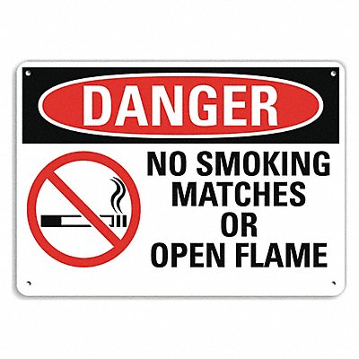 LYLE LCU40526NP10x7 Danger Sign 7 in x 10 in Plastic