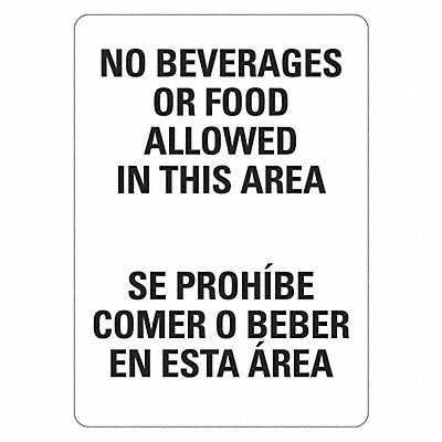 LYLE LCU10154NP10x14 Office and Facility Sign 14x10in Plastic