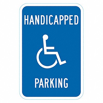 LYLE T16246HI12x18 ADA Handicapped Parking Sign 18 x 12