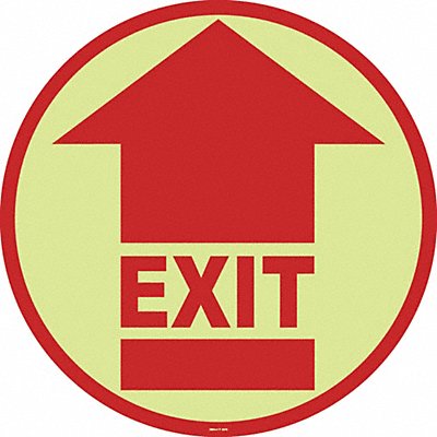 STRANCO INC FSG17609 Anti-Slip Floor Sign 17 in x 17 in Vinyl