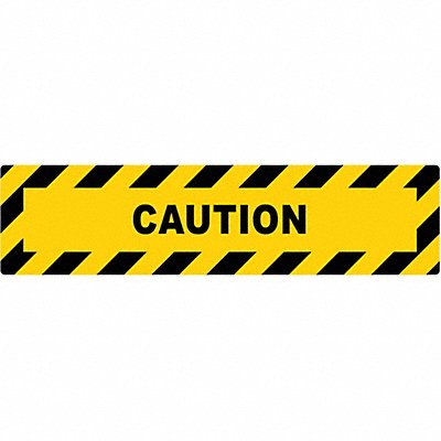 STRANCO INC FS624207 Anti-Slip Floor Sign 6 in x 24 in Vinyl