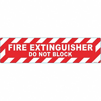 STRANCO INC FS624901 Anti-Slip Floor Sign 6 in x 24 in Vinyl