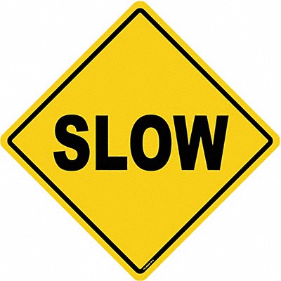 STRANCO INC FSDIAM502 Anti-Slip Floor Sign 17 in x 17 in Vinyl