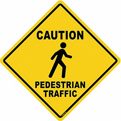 STRANCO INC FSDIAM503 Anti-Slip Floor Sign 17 in x 17 in Vinyl