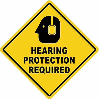 STRANCO INC FSDIAM506 Anti-Slip Floor Sign 17 in x 17 in Vinyl