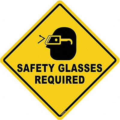 STRANCO INC FSDIAM508 Anti-Slip Floor Sign 17 in x 17 in Vinyl