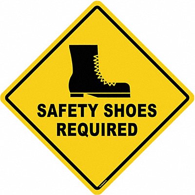 STRANCO INC FSDIAM510 Anti-Slip Floor Sign 17 in x 17 in Vinyl