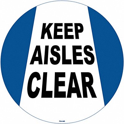 STRANCO INC FS8803 Anti-Slip Floor Sign 8in x 8in Vinyl PK2