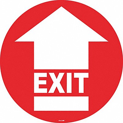 STRANCO INC FS8806 Anti-Slip Floor Sign 8in x 8in Vinyl PK2