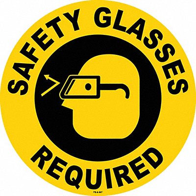 STRANCO INC FS8807 Anti-Slip Floor Sign 8 inx 8in Vinyl PK2