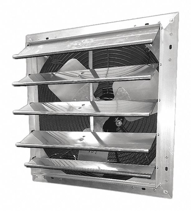 DAYTON 484X41 ShtrMnt ExhFn 18In Bld Dia Alum 115 V