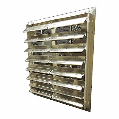 DAYTON 484X49 ShtrMnt ExhFn 30In Bld Dia GalStl 115 V