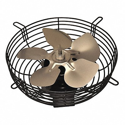 DAYTON 484X51 Guard-Mounted ExtFn 7In Bld Alum 115 V